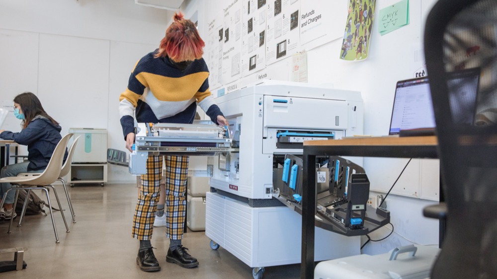 This is: the DMA Print Lab