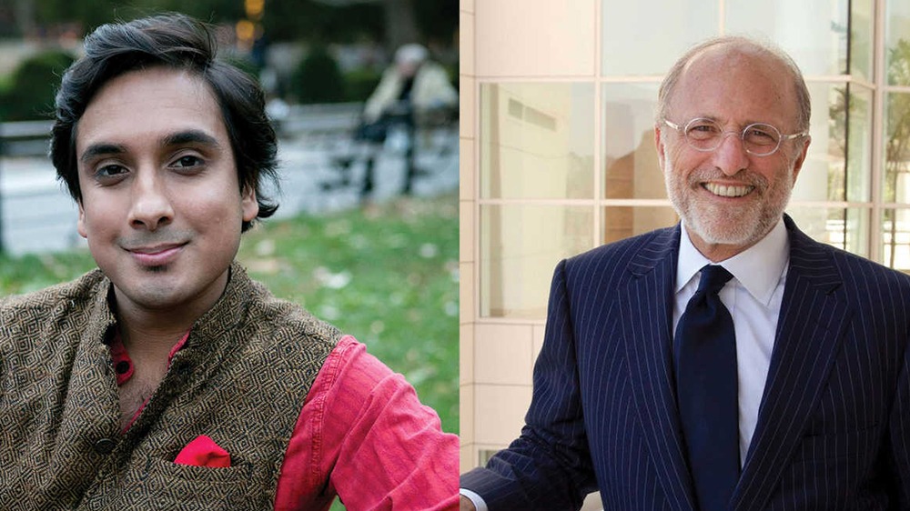 Kanishk Tharoor and James Cuno