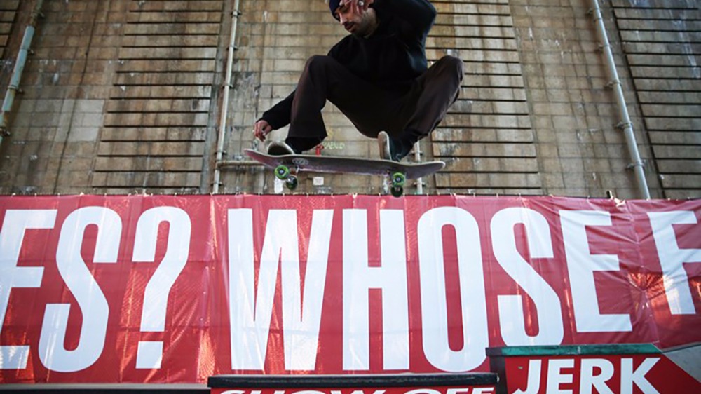 Barbara Kruger's Supreme Performance