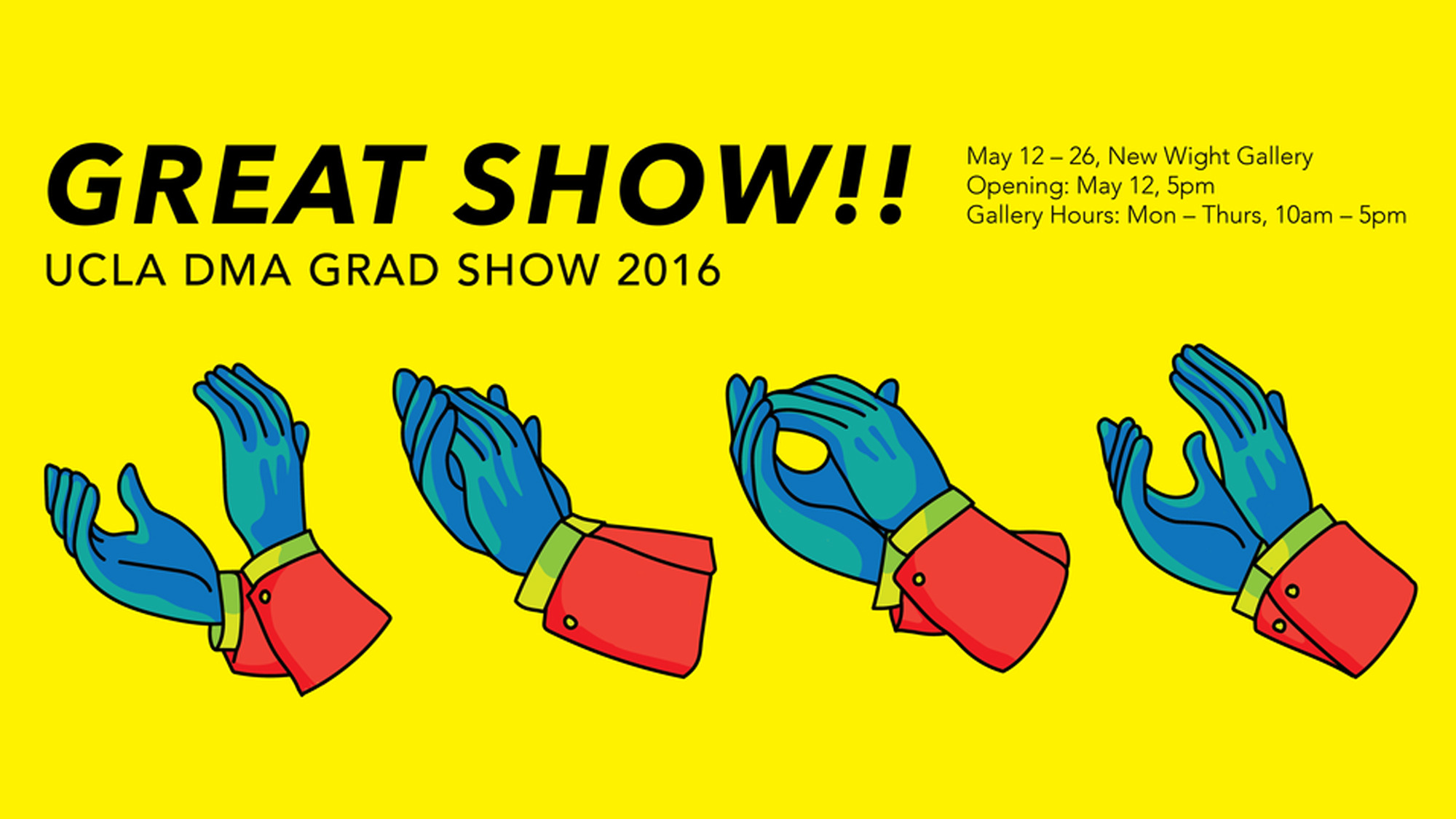 Design Media Arts M.F.A. Final Exhibition