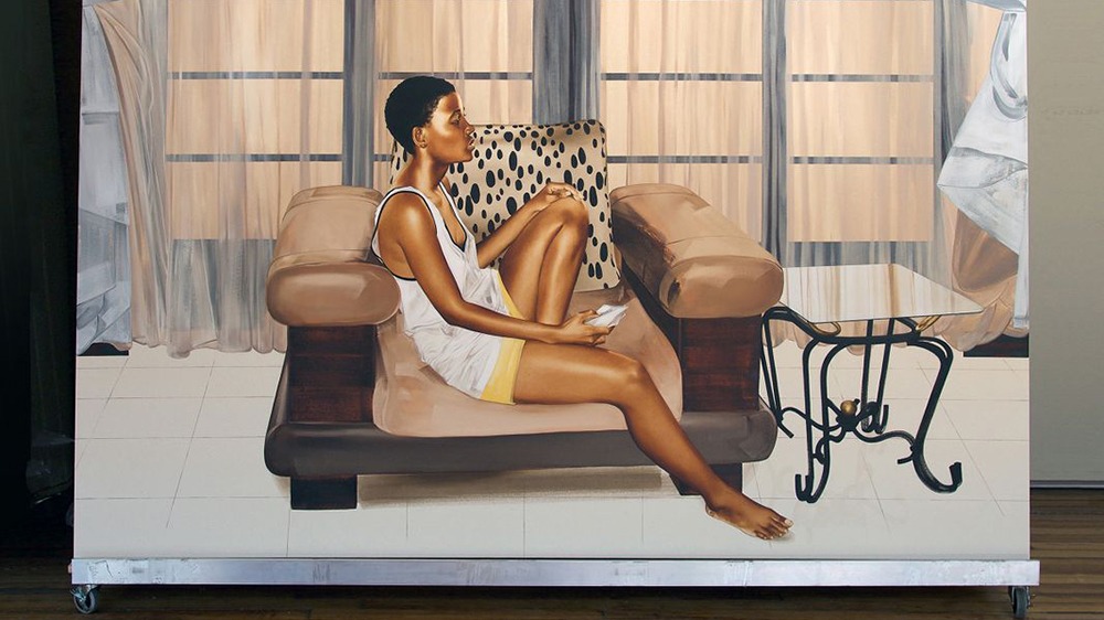 Meleko Mokgosi at the Fowler Museum