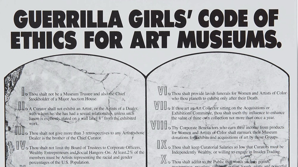 Lunchtime Art Talk on Guerilla Girls