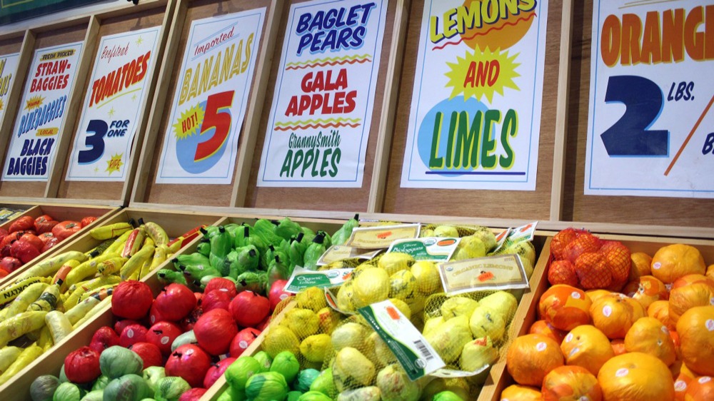 A Bright New Grocery Store, Made Entirely of Recycled Plastic