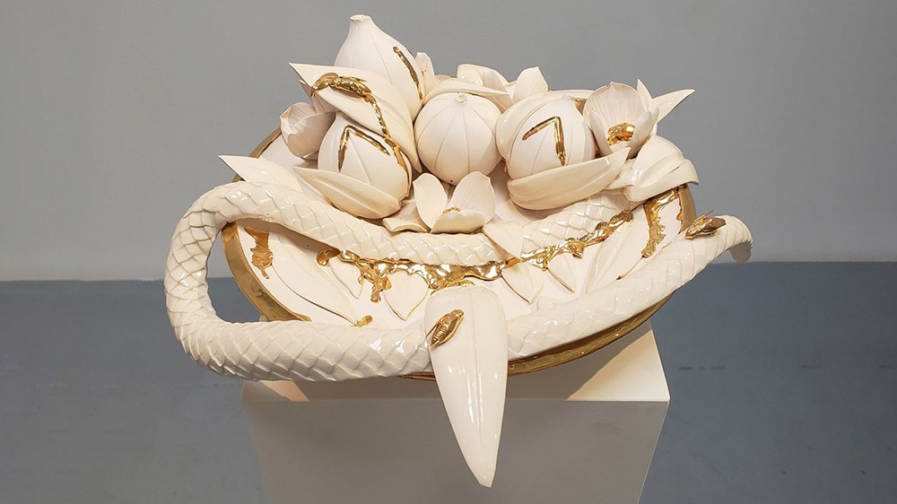 The disturbing meets the sweet in Alex Anderson's new sculptures at Gavlak