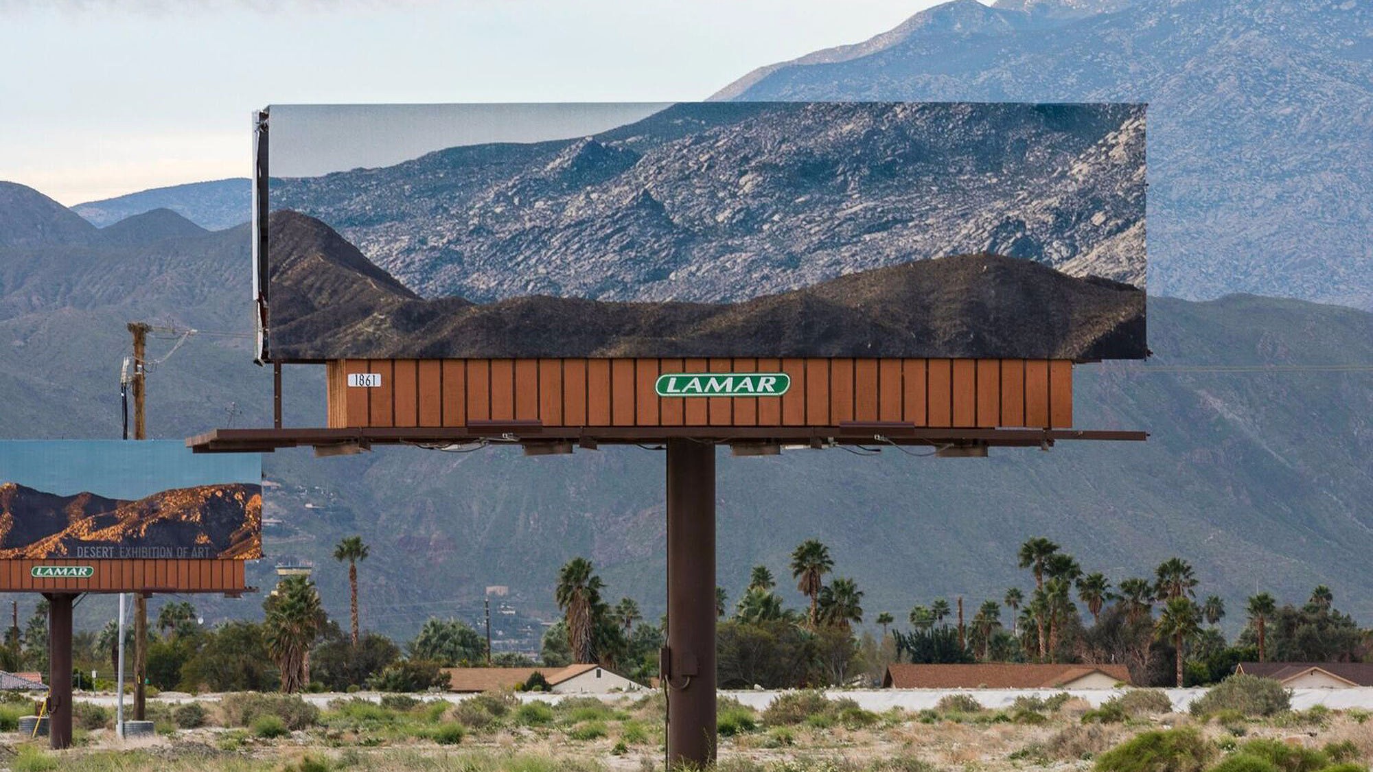 California Artist Creates Billboards Covered with the Views That They’re Blocking