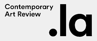 The logo for Contemporary Art Review Los Angeles