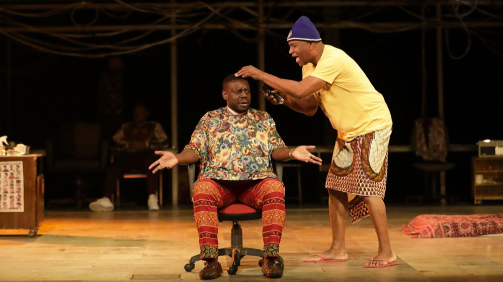 Review: A shave and a haircut — and bonding time for African-heritage men in Barber Shop Chronicles