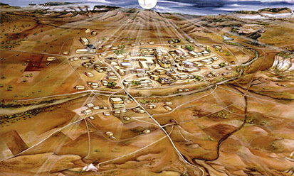 Peter Nabokov on Zuni Map Art
